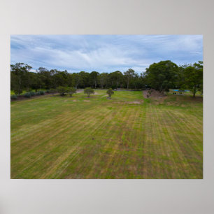 Poster Paisagem de Parque Recreacional de Campo Verde Abe