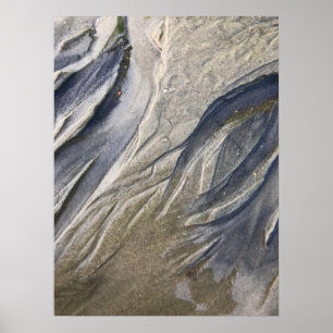 Poster Paisagem de praia Abstrato Art