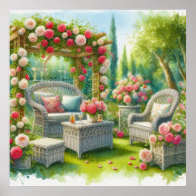 Paisagem de retenção do jardim 7