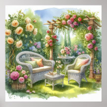 Paisagem de retenção do jardim 8