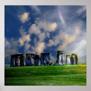 Poster Paisagem de Stonehenge