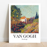 Poster Paisagem de Vincent van Gogh<br><div class="desc">Paisagem (1925-1928) apresentada por Vincent van Gogh</div>