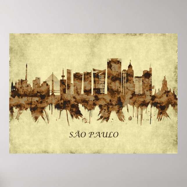 Poster Paisagem do Brasil (Frente)