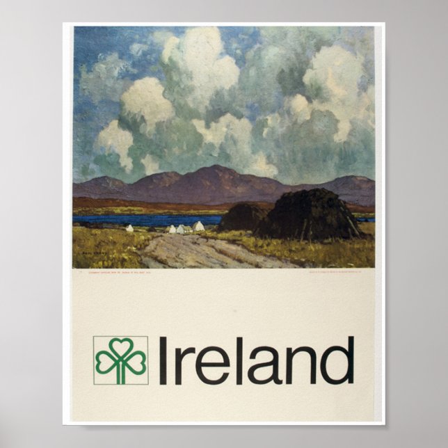 Poster Paisagem do Connemara, Conselho turístico irlandês (Frente)