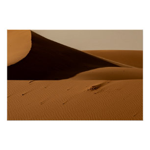 Pôster Paisagem do Deserto das Dunas de Areia