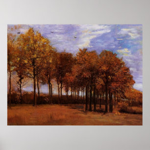Poster Paisagem do outono, Vincent van Gogh