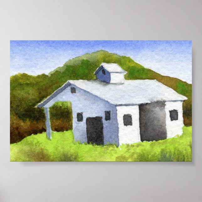 Pôster Paisagem do País MiniPoster (Frente)