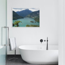 Paisagem do Parque Nacional das Cascades do Norte