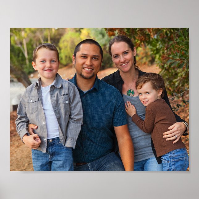 Poster Paisagem do Retrato Familiar (Frente)