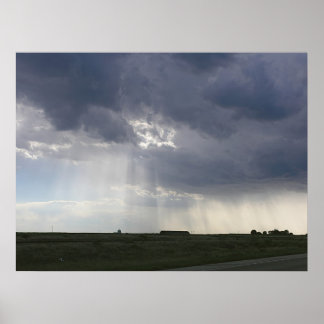 Pôster Paisagem do Sol