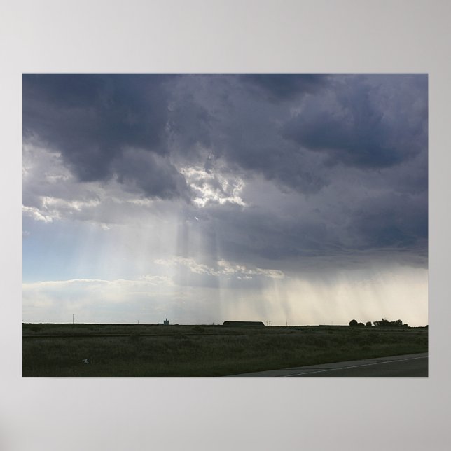 Pôster Paisagem do Sol (Frente)