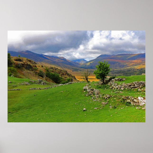 Poster Paisagem Escocesa (Frente)