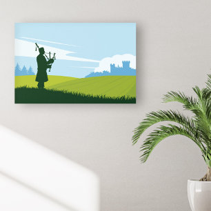 Poster Paisagem Escocesa