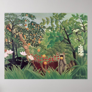 Poster Paisagem Exótica, 1910