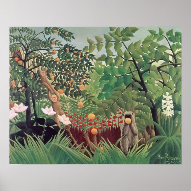 Poster Paisagem Exótica, 1910 (Frente)