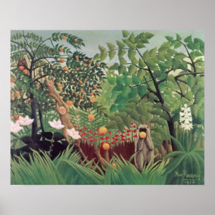 Poster Paisagem Exótica, 1910