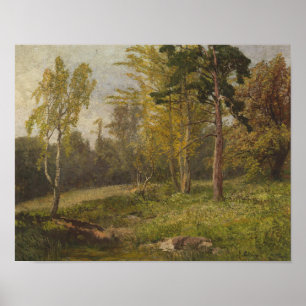 Poster Paisagem florestal de Konrad Petrides