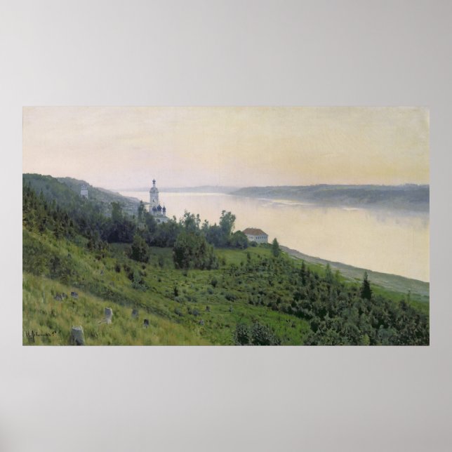 Pôster Paisagem Fria, 1889 (Frente)