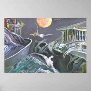 Pôster Paisagem 'Fulcontrast 'do mutante