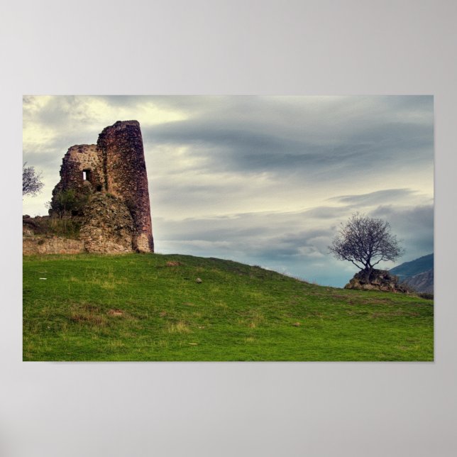 Poster Paisagem georgiana (Frente)