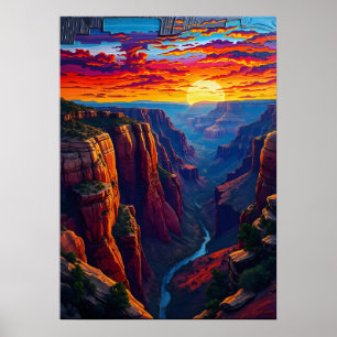 Poster Paisagem Grand Canyon