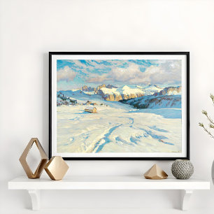 Poster Paisagem Invernal