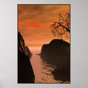 Pôster Paisagem japonesa 12-216-1