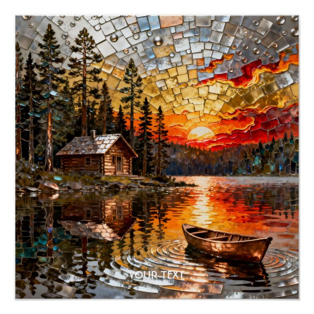 Pôster Paisagem Metálica Fantasy Cute Emboscada (Frente)