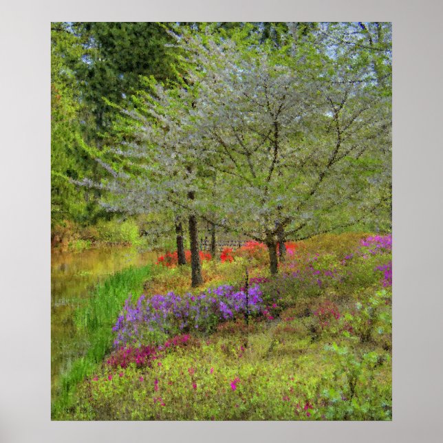Poster Paisagem Monet (Frente)