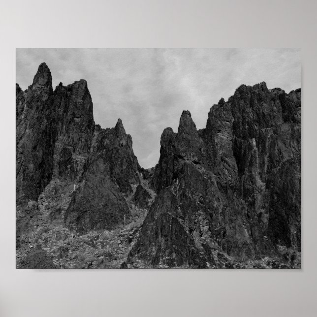 Poster Paisagem Montanha (Frente)