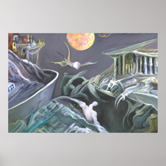 Pôster Paisagem mutante ' FulContraste ' (Frente)