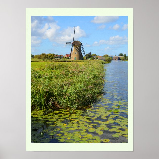 Poster Paisagem neerlandesa (Frente)