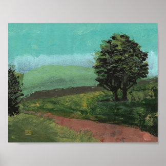 Poster Paisagem perto de casa