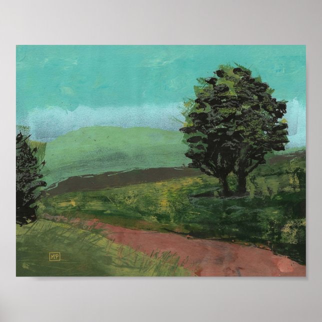 Poster Paisagem perto de casa  (Frente)