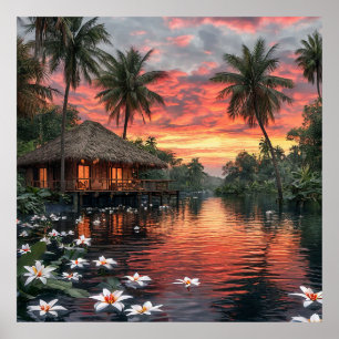 Poster Paisagem pitoresca