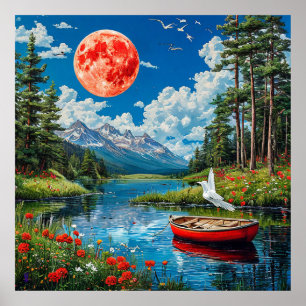 Poster Paisagem pitoresca