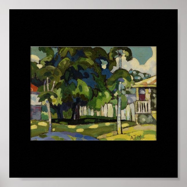 Poster Paisagem por Arman Manookian c. década de 1920 (Frente)