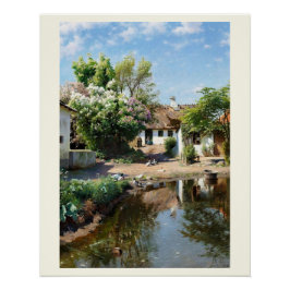 Pôster Paisagem rural, Peder Mørk Mønsted