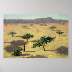 Pôster Paisagem Sahelian Mali 1991