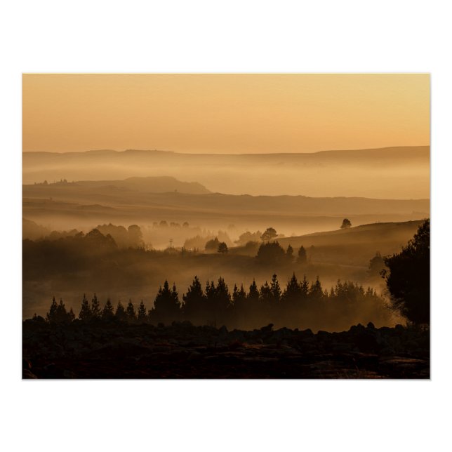 Pôster Paisagem solar (Frente)