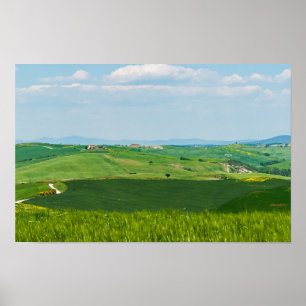 Poster Paisagem Típica da Toscana