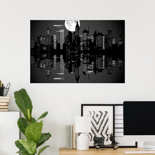 POSTER PAISAGEM URBANA #1 (Escritório em casa)