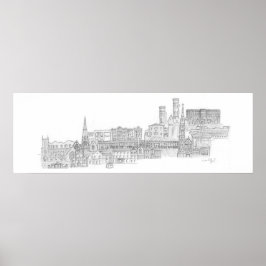 Poster Paisagem urbana de Dungannon