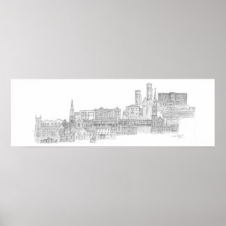 Poster Paisagem urbana de Dungannon