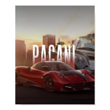 Paisagem Urbana de Supercarros Pagani