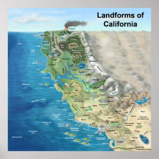 Poster Paisagens da Califórnia