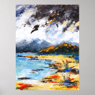 Poster Paisagens da Grécia