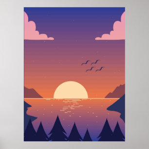 Poster paisagens florestais