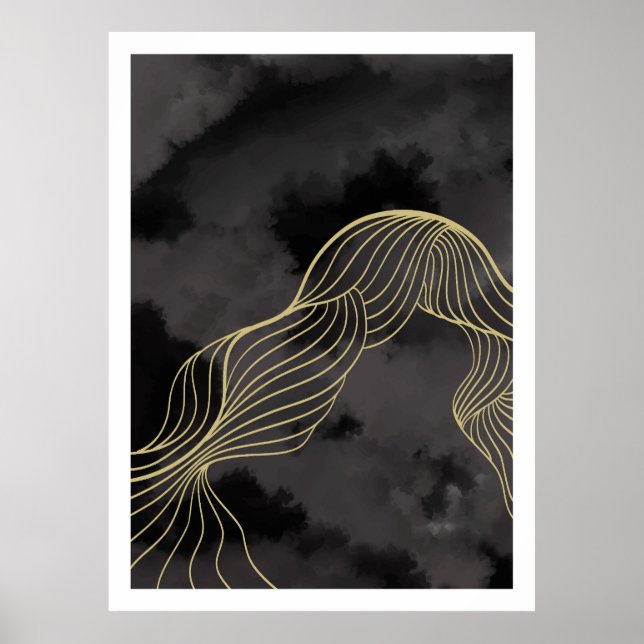 Poster Paisagens montanhosas (Frente)