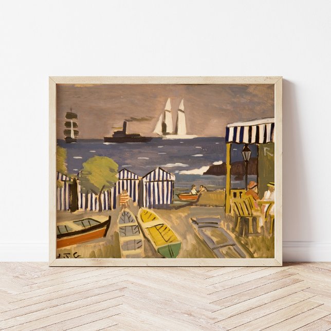 Poster Paisaje de Playa | Joaquín Torres-García (Criador carregado)